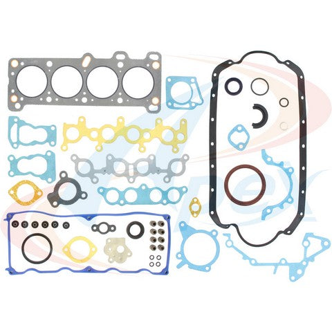 APEX Automobile Parts Inc Engine Gasket Set P/N:AFS13000 Fits: Ford Festiva 93-88 - Image 1