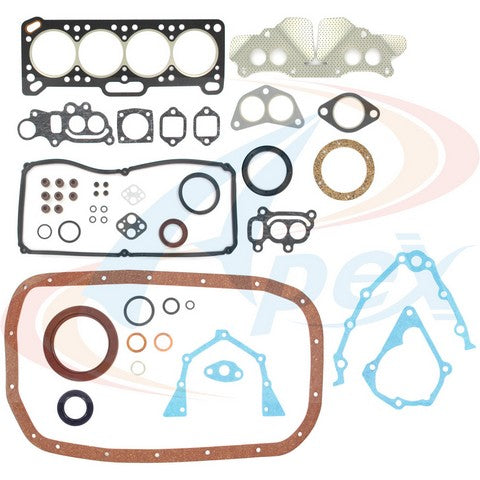 APEX Automobile Parts Inc Engine Gasket Set P/N:AFS2000 Fits: Dodge Colt 90-79, Eagle Summit 90-89, Hyundai Excel 89-86, Mitsubishi Mirage 90-85, Mitsubishi Precis 89-87, Plymouth Champ 82-79, Plymouth Colt 90-83 - Image 1