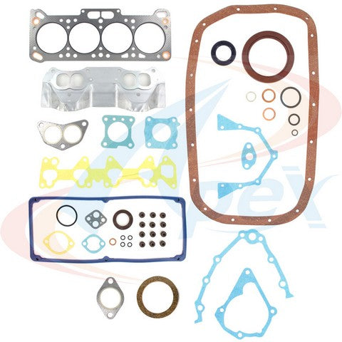 APEX Automobile Parts Inc Engine Gasket Set P/N:AFS2002 Fits: Dodge Colt 94-91, Eagle Summit 96-91, Mitsubishi Mirage 96-91, Plymouth Colt 94-91 - Image 1