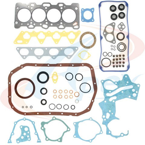 APEX Automobile Parts Inc Engine Gasket Set P/N:AFS2017 Fits: Eagle Summit 96-93, Mitsubishi Eclipse 99-96, Mitsubishi Expo 95-93, Mitsubishi Expo Lrv 94-93, Mitsubishi Galant 98-93, Plymouth Colt 94-93 - Image 1