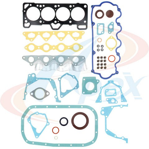 APEX Automobile Parts Inc Engine Gasket Set P/N:AFS2041 Fits: Hyundai Accent 02-00 - Image 1