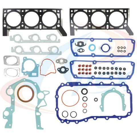APEX Automobile Parts Inc Engine Gasket Set P/N:AFS2051 Fits: Chrysler TOWN &amp; COUNTRY 04-01, Chrysler Voyager 03-01, Dodge Caravan 04-01, Dodge Grand Caravan 04-01 - Image 1