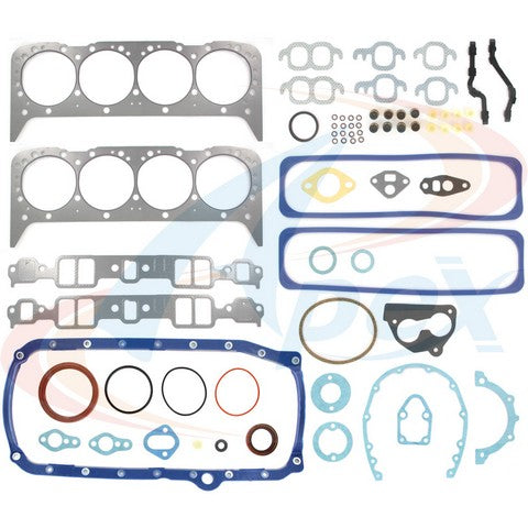 APEX Automobile Parts Inc Engine Gasket Set P/N:AFS3023 Fits: Buick Commercial Chassis, Buick Roadmaster, Cadillac Brougham, Cadillac Commercial Chassis, Cadillac Fleetwood, Chevrolet Blazer, Chevrolet C1500, Chevrolet C1500 Suburban, Chevrolet C2500 - Image 1