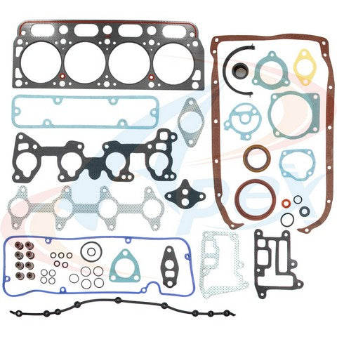 APEX Automobile Parts Inc Engine Gasket Set P/N:AFS3038 Fits: Buick Century 96-93, Chevrolet Beretta 96-93, Chevrolet Cavalier 97-93, Chevrolet Corsica 96-93, Chevrolet Lumina 1993, Oldsmobile Cutlass Ciera 96-93, Pontiac Sunfire 97-95 - Image 1