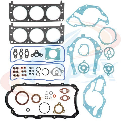 APEX Automobile Parts Inc Engine Gasket Set P/N:AFS3039 Fits: Buick Century, Buick Regal, Cadillac Cimarron, Chevrolet Beretta, Chevrolet Cavalier, Chevrolet Celebrity, Chevrolet Corsica, Chevrolet Lumina, Oldsmobile Cutlass Ciera - Image 1