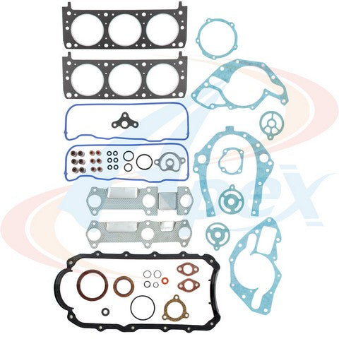 APEX Automobile Parts Inc Engine Gasket Set P/N:AFS3040 Fits: Buick Regal, Chevrolet Beretta, Chevrolet Cavalier, Chevrolet Corsica, Chevrolet Lumina, Oldsmobile Cutlass Supreme, Pontiac 6000, Pontiac Grand Prix, Pontiac Sunbird - Image 1