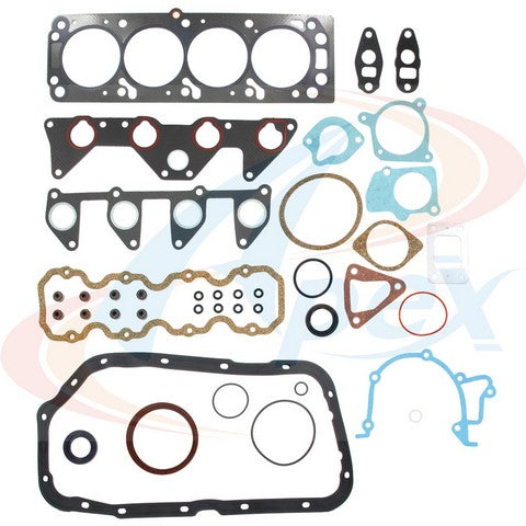 APEX Automobile Parts Inc Engine Gasket Set P/N:AFS3044 Fits: Buick Skyhawk 88-87, Oldsmobile Firenza 88-87, Pontiac Grand Am 89-87, Pontiac Lemans 90-89, Pontiac Sunbird 94-87 - Image 1