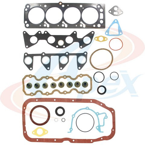 APEX Automobile Parts Inc Engine Gasket Set P/N:AFS3045 Fits: Buick Skyhawk 86-82, Oldsmobile Firenza 86-82, Pontiac J2000 83-82, Pontiac J2000 Sunbird 85-84, Pontiac Sunbird 1986 - Image 1