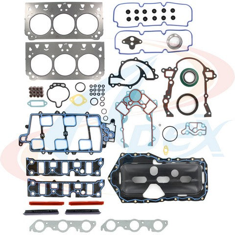 APEX Automobile Parts Inc Engine Gasket Set P/N:AFS3059 Fits: Buick Lesabre, Buick Park Avenue, Buick Regal, Buick Riviera, Chevrolet Lumina, Chevrolet Monte Carlo, Oldsmobile 88, Oldsmobile 98, Oldsmobile Intrigue, Oldsmobile Lss - Image 1