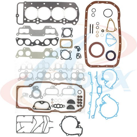 APEX Automobile Parts Inc Engine Gasket Set P/N:AFS4002 Fits: Ford Courier 78-72, Mazda 616 72-70, Mazda 808 77-72, Mazda B1600 76-72, Mazda B1800 78-77 - Image 1