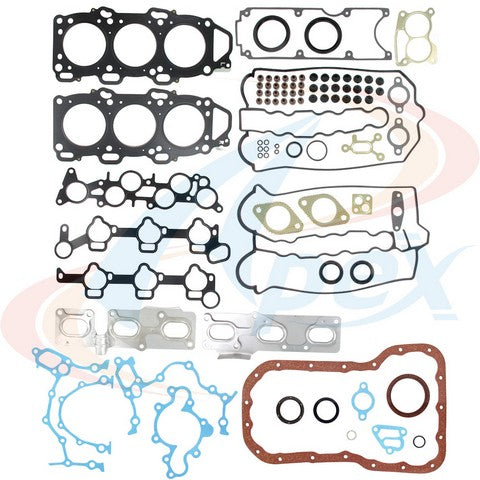APEX Automobile Parts Inc Engine Gasket Set P/N:AFS4017 Fits: Mazda 929 91-90 - Image 1