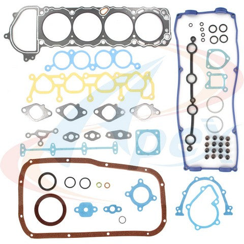 APEX Automobile Parts Inc Engine Gasket Set P/N:AFS5013 Fits: Nissan 240sx 94-91 - Image 1