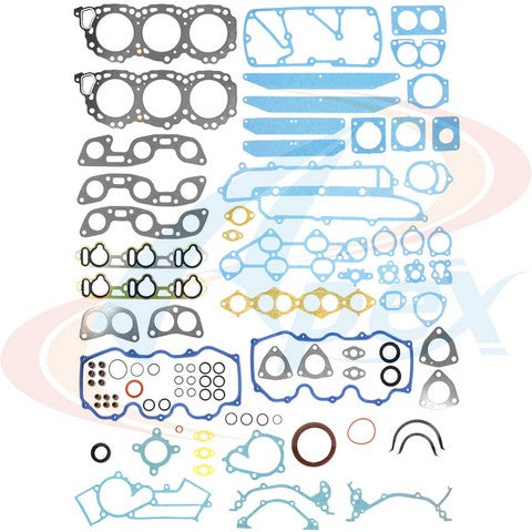 APEX Automobile Parts Inc Engine Gasket Set P/N:AFS5017 Fits: Infiniti M30 92-90, Nissan 200sx 88-87, Nissan 300zx 89-87, Nissan D21 94-86, Nissan Maxima 94-87, Nissan Pathfinder 95-87, Nissan Pickup 1995, Nissan Quest 94-93 - Image 1