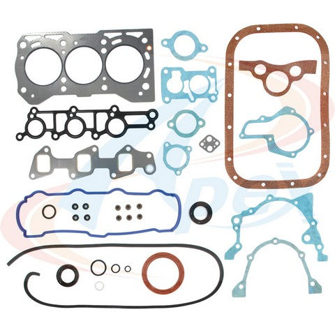 APEX Automobile Parts Inc Engine Gasket Set P/N:AFS7004 Fits: Chevrolet Metro 00-98, Geo Metro 97-89 - Image 1