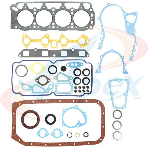 APEX Automobile Parts Inc Engine Gasket Set P/N:AFS8012 Fits: Toyota Corolla 82-81 - Image 1