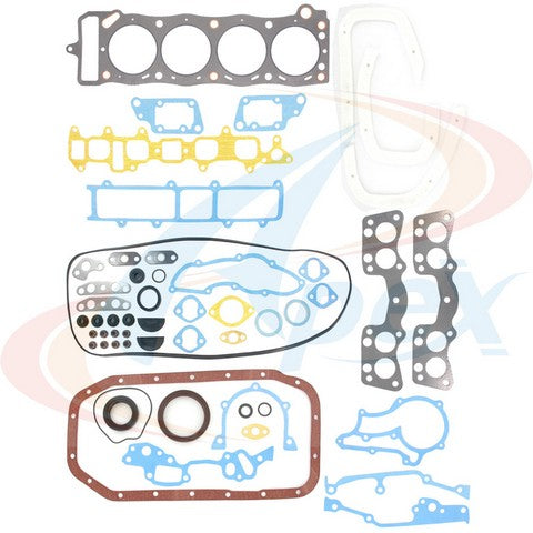 APEX Automobile Parts Inc Engine Gasket Set P/N:AFS8018 Fits: Toyota Celica 82-81, Toyota Corona 82-81, Toyota Pickup 82-81 - Image 1