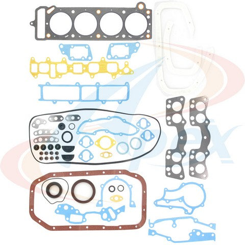 APEX Automobile Parts Inc Engine Gasket Set P/N:AFS8018T Fits: Toyota Celica 82-81, Toyota Corona 82-81, Toyota Pickup 82-81 - Image 1