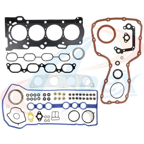 APEX Automobile Parts Inc Engine Gasket Set P/N:AFS8055 Fits: Chevrolet Prizm 02-00, Pontiac Vibe 08-03, Toyota Celica 05-00, Toyota Corolla 08-00, Toyota Matrix 08-03, Toyota Mr2 Spyder 05-00 - Image 1