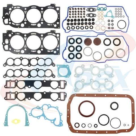 APEX Automobile Parts Inc Engine Gasket Set P/N:AFS8067 Fits: Toyota 4runner 02-96, Toyota T100 98-95, Toyota Tacoma 04-95, Toyota Tundra 04-00 - Image 1