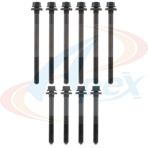APEX Automobile Parts Inc Engine Cylinder Head Bolt Set P/N:AHB1105 Fits: Chrysler Sebring 99-95, Dodge Avenger 99-95, Dodge Neon 99-95, Eagle Talon 98-95, Mitsubishi Eclipse 99-95, Plymouth Neon 99-95 - Image 1
