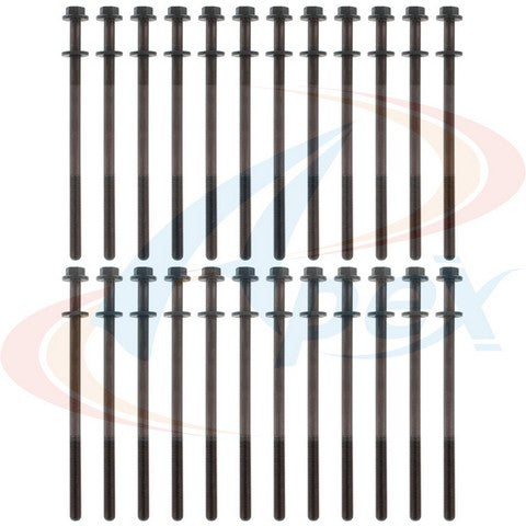 APEX Automobile Parts Inc Engine Cylinder Head Bolt Set P/N:AHB1121 Fits: Ford E-350 Club Wagon, Ford E-350 Econoline, Ford E-350 Econoline Club Wagon, Ford E-350 Super Duty, Ford E-450 Econoline Super Duty, Ford E-450 Super Duty - Image 1