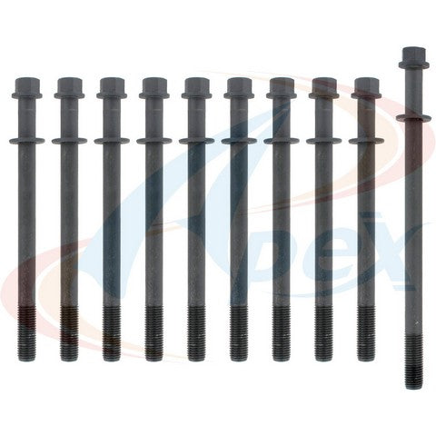 APEX Automobile Parts Inc Engine Cylinder Head Bolt Set P/N:AHB114 Fits: Acura Cl 1997, Honda Accord 97-90, Honda Prelude 96-92 - Image 1