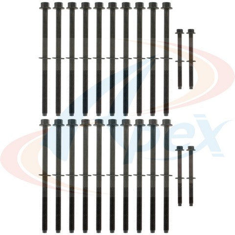 APEX Automobile Parts Inc Engine Cylinder Head Bolt Set P/N:AHB1141 Fits: Ford Thunderbird 05-02, Lincoln Ls 06-00 - Image 1