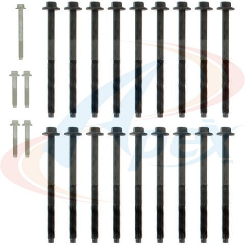 APEX Automobile Parts Inc Engine Cylinder Head Bolt Set P/N:AHB1343 Fits: Ford F-250 Super Duty 20-11, Ford F-350 Super Duty 20-11, Ford F-450 Super Duty 16-11, Ford F-550 Super Duty 16-11 - Image 1