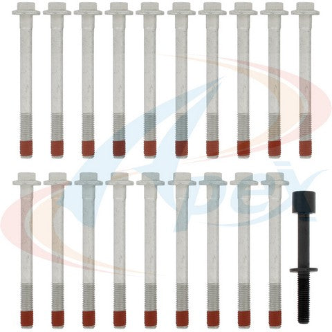 APEX Automobile Parts Inc Engine Cylinder Head Bolt Set P/N:AHB1351 Fits: Cadillac Cts, Cadillac Escalade, Cadillac Escalade Esv, Chevrolet Camaro, Chevrolet Corvette, Chevrolet Silverado 1500, Chevrolet Suburban, Chevrolet Tahoe, GMC Sierra 1500 - Image 1