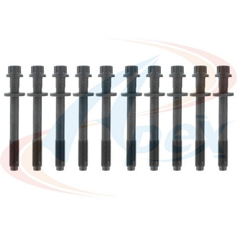APEX Automobile Parts Inc Engine Cylinder Head Bolt Set P/N:AHB223 Fits: Chrysler Sebring, Dodge Stratus, Eagle Talon, Mitsubishi Eclipse, Mitsubishi Galant, Mitsubishi Lancer, Mitsubishi Montero Sport, Mitsubishi Outlander - Image 1