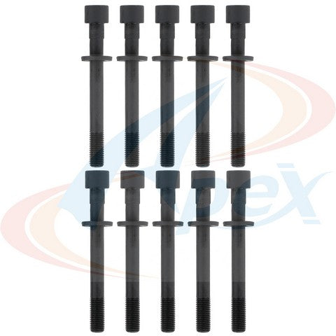APEX Automobile Parts Inc Engine Cylinder Head Bolt Set P/N:AHB228 Fits: Hyundai Accent 97-96 - Image 1