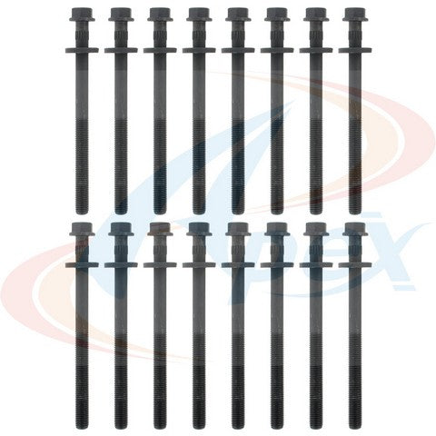 APEX Automobile Parts Inc Engine Cylinder Head Bolt Set P/N:AHB235 Fits: Chrysler 300 10-05, Chrysler Concorde 04-98, Chrysler Sebring 10-01, Dodge Avenger 10-08, Dodge Charger 10-06, Dodge Intrepid 04-98, Dodge Magnum 08-05, Dodge Stratus 06-01 - Image 1
