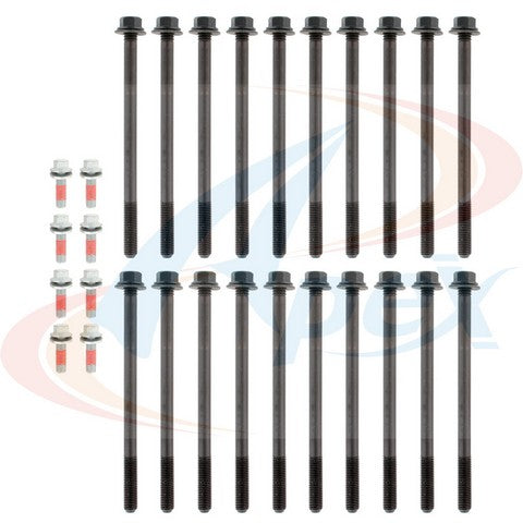 APEX Automobile Parts Inc Engine Cylinder Head Bolt Set P/N:AHB265 Fits: Chrysler Aspen, Dodge Dakota, Dodge Durango, Dodge Ram 1500, Jeep Commander, Jeep Grand Cherokee, Mitsubishi Raider, Ram 1500, Ram Dakota - Image 1