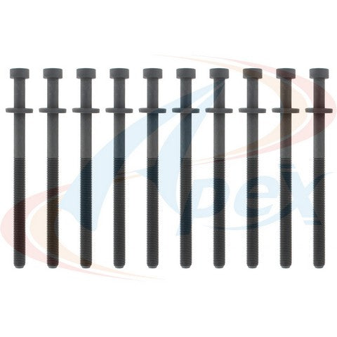 APEX Automobile Parts Inc Engine Cylinder Head Bolt Set P/N:AHB285 Fits: Chrysler 200, Chrysler Sebring, Dodge Avenger, Dodge Caliber, Dodge Dart, Dodge Journey, Fiat 500x, Jeep Cherokee, Jeep Compass, Jeep Patriot, Jeep Renegade, Ram Promaster City - Image 1