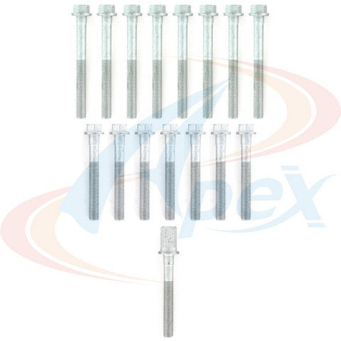 APEX Automobile Parts Inc Engine Cylinder Head Bolt Set P/N:AHB340 Fits: Buick Century, Buick Regal, Chevrolet Beretta, Chevrolet Celebrity, Chevrolet Corsica, Chevrolet Lumina, Oldsmobile Cutlass Ciera, Oldsmobile Cutlass Cruiser - Image 1