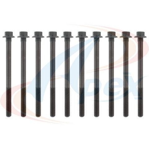 APEX Automobile Parts Inc Engine Cylinder Head Bolt Set P/N:AHB346 Fits: Saturn Sc1 02-93, Saturn Sl 02-91, Saturn Sl1 02-91, Saturn Sw1 99-93 - Image 1