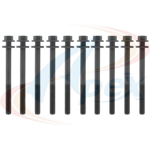 APEX Automobile Parts Inc Engine Cylinder Head Bolt Set P/N:AHB347 Fits: Saturn Sc 92-91, Saturn Sc2 02-93, Saturn Sl2 02-91, Saturn Sw2 01-93 - Image 1