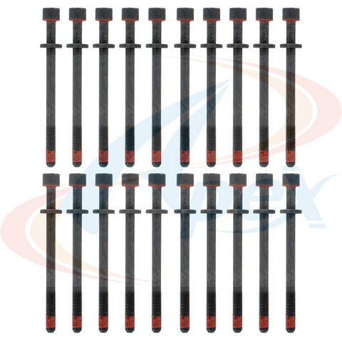APEX Automobile Parts Inc Engine Cylinder Head Bolt Set P/N:AHB369 Fits: Cadillac Deville 03-00, Cadillac Eldorado 02-00, Cadillac Seville 03-00, Oldsmobile Aurora 03-01 - Image 1