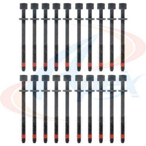 APEX Automobile Parts Inc Engine Cylinder Head Bolt Set P/N:AHB370 Fits: Buick Lucerne 11-06, Cadillac Deville 05-04, Cadillac Dts 11-06, Cadillac Seville 2004, Cadillac Srx 09-04, Cadillac Sts 10-05, Cadillac Xlr 09-04, Pontiac Bonneville 05-04 - Image 1