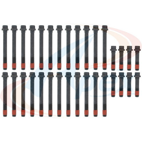 APEX Automobile Parts Inc Engine Cylinder Head Bolt Set P/N:AHB378 Fits: Chevrolet C10, Chevrolet C10 Suburban, Chevrolet C1500, Chevrolet C20, Chevrolet C20 Suburban, Chevrolet C2500, Chevrolet C2500 Suburban, Chevrolet C30, Chevrolet C3500 - Image 1