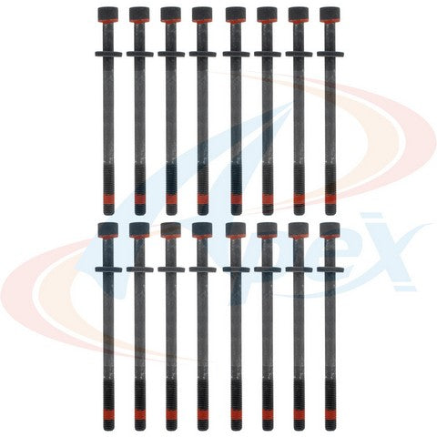APEX Automobile Parts Inc Engine Cylinder Head Bolt Set P/N:AHB384 Fits: Oldsmobile Aurora 02-01, Oldsmobile Intrigue 02-99 - Image 1