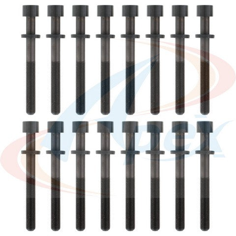 APEX Automobile Parts Inc Engine Cylinder Head Bolt Set P/N:AHB386 Fits: Cadillac Catera 01-97, Cadillac Cts 04-03, Saab 9000 97-95, Saab 9-5 03-99, Saturn L300 05-01, Saturn Ls2 2000, Saturn Lw2 2000, Saturn Lw300 03-01, Saturn Vue 03-02 - Image 1