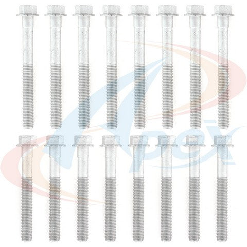 APEX Automobile Parts Inc Engine Cylinder Head Bolt Set P/N:AHB397 Fits: Chevrolet Malibu 06-04, Pontiac G6 06-05 - Image 1