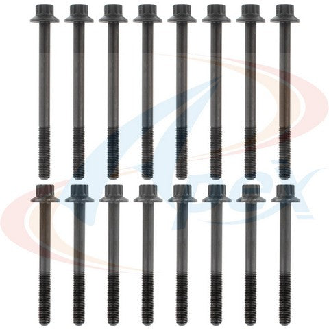 APEX Automobile Parts Inc Engine Cylinder Head Bolt Set P/N:AHB413 Fits: Mazda 929 91-88, Mazda Mpv 98-89 - Image 1