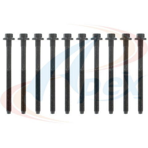 APEX Automobile Parts Inc Engine Cylinder Head Bolt Set P/N:AHB440 Fits: Ford Escort 02-81, Ford Exp 88-82, Ford Focus 04-00, Mercury Ln7 83-82, Mercury Lynx 87-81, Mercury Tracer 99-91 - Image 1