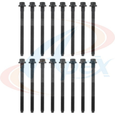 APEX Automobile Parts Inc Engine Cylinder Head Bolt Set P/N:AHB447 Fits: Ford Ranger 08-98, Ford Taurus 07-98, Ford Windstar 00-98, Mazda B3000 07-98, Mercury Sable 05-98 - Image 1