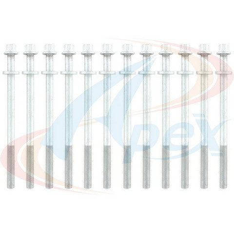 APEX Automobile Parts Inc Engine Cylinder Head Bolt Set P/N:AHB604 Fits: Subaru Impreza 01-93, Subaru Legacy 99-90 - Image 1