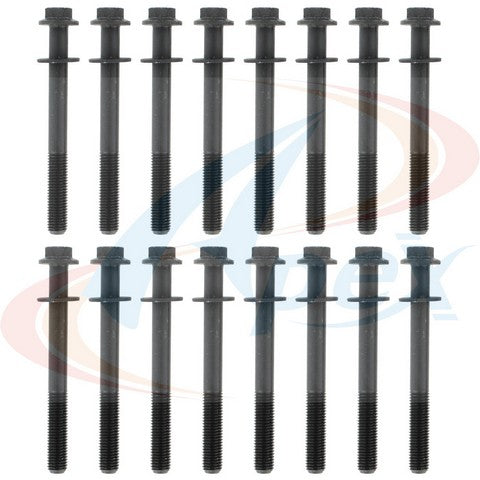 APEX Automobile Parts Inc Engine Cylinder Head Bolt Set P/N:AHB710 Fits: Chevrolet Tracker 04-01, Suzuki Grand Vitara 08-99, Suzuki Vitara 2004, Suzuki Xl-7 06-02 - Image 1