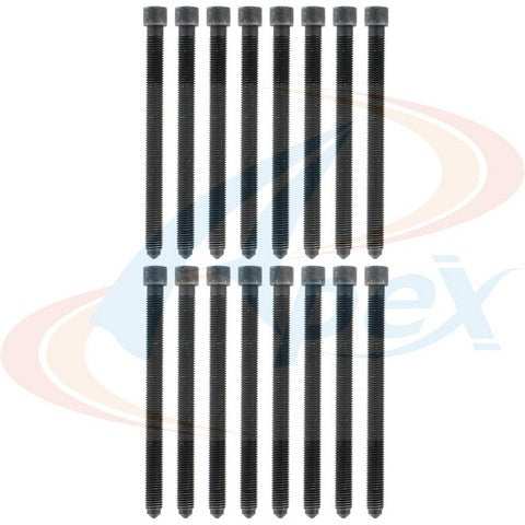 APEX Automobile Parts Inc Engine Cylinder Head Bolt Set P/N:AHB908 Fits: Audi A4 01-97, Audi A4 Quattro 01-98, Audi A6 01-98, Audi A6 Quattro 04-98, Audi Allroad Quattro 05-01, Audi S4 02-00, Volkswagen Passat 05-98 - Image 1