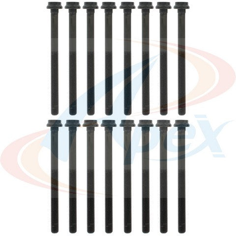APEX Automobile Parts Inc Engine Cylinder Head Bolt Set P/N:AHB914 Fits: Chrysler Crossfire, Mercedes-benz C240, Mercedes-benz C280, Mercedes-benz C32 Amg, Mercedes-benz C320, Mercedes-benz Clk320, Mercedes-benz E320, Mercedes-benz Ml320 - Image 1